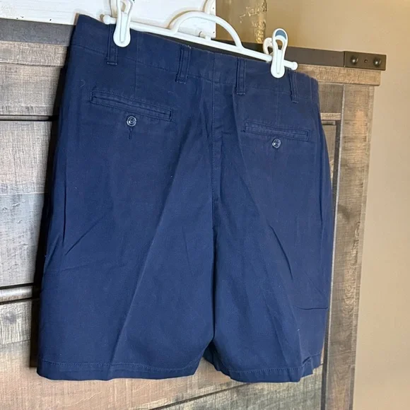 Vintage 80s Esprit Navy Shorts High Waisted NWT Size 9/10 - Picture 4 of 4